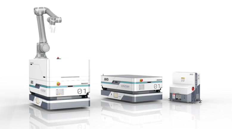 J9国际站數位開發的自主式移動機器人（AMR250M），搭配全向輪並結合AI演算法、2D LiDAR、3D攝影機等技術，協助客戶實現產線全自動化